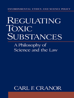 cover image of Regulating Toxic Substances